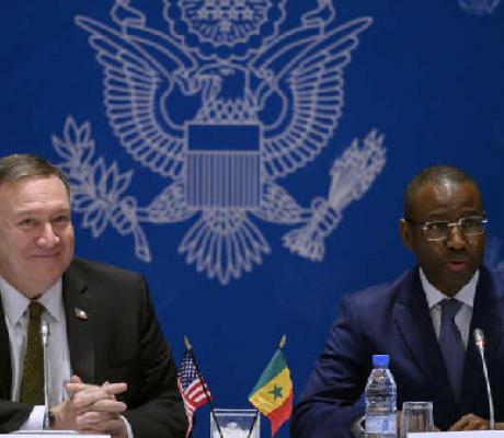 Pompeo wraps up visit to Senegal