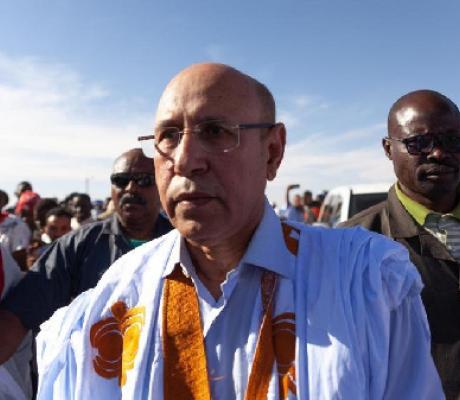 President Mohamed Ould Cheikh El Ghazouani