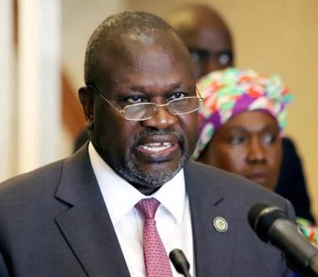 Riek Machar tested positive for coronavirus three weeks ago