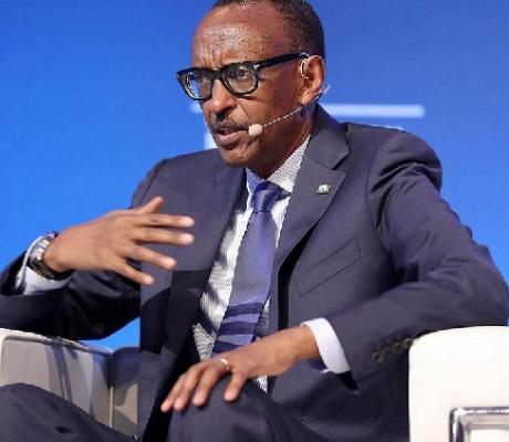 Rwandan president Paul Kagame