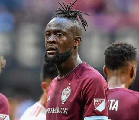 Sierra Leone international striker Kei Kamara plays for MLS side Colorado Rapids