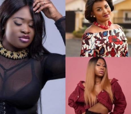 Sista Afia, Freda Rhymz and Nana Ama McBrown