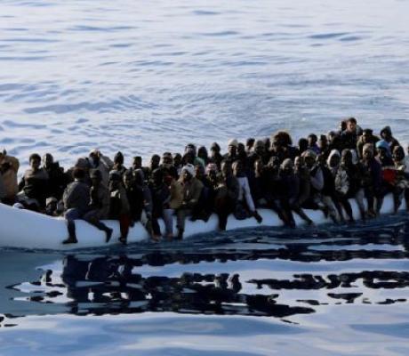 Smugglers often pack desperate families into ill-equipped rubber boats