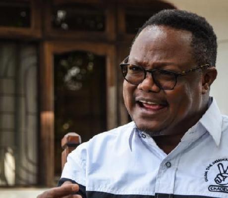 Tanzanian opposition leader Tundu Lissu