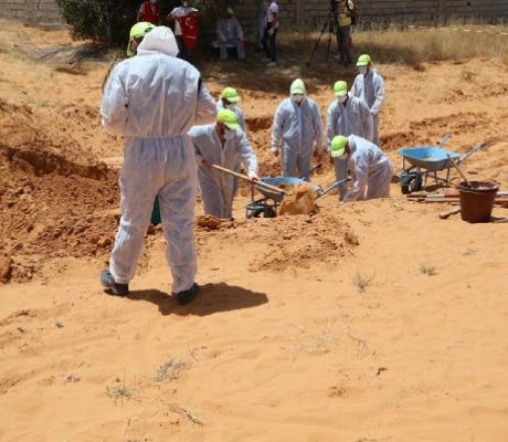 The graves are located in Tarhuna