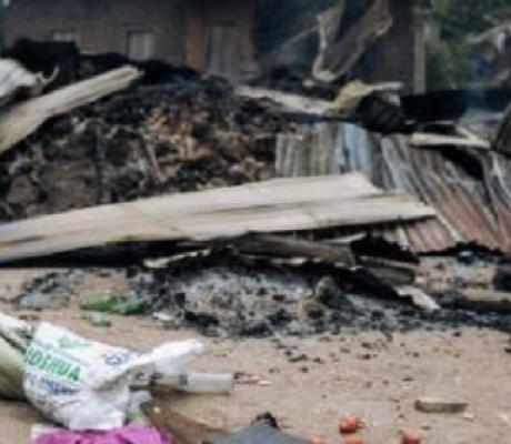 The militants killed residents in the Mwenda village with machetes and guns