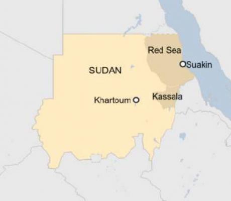 The violence broke out following the sacking of the governor of neighbouring Kassala State