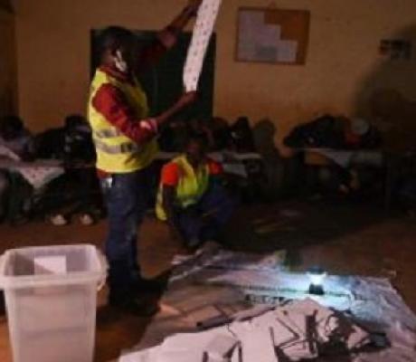 The voting process went on smoothly on Sunday and were no reports of widespread disruptions