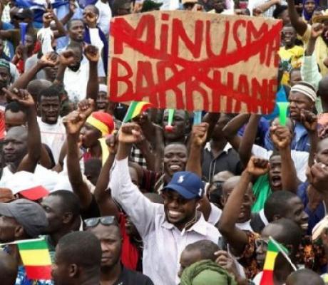 Thousands took to the streets to celebrate the coup