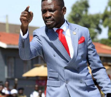 Ugandan opposition presidential candidate Bobi Wine