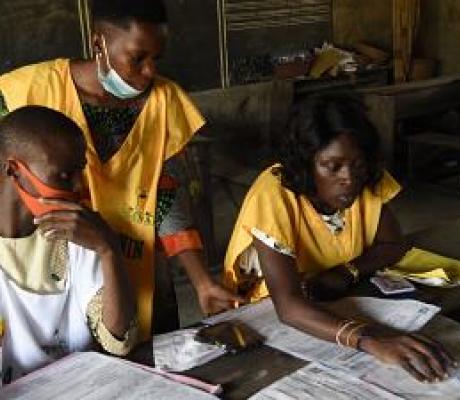 Vote are counted as the Beninese await the results of an election that should see President Patrice Talon comfortably re-elected