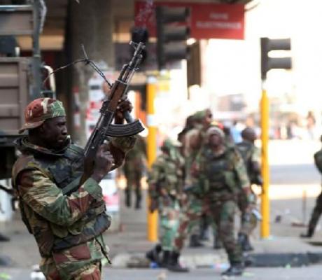 Zimbabwean soldiers