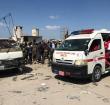 File photo of an explosion in Mogadishu